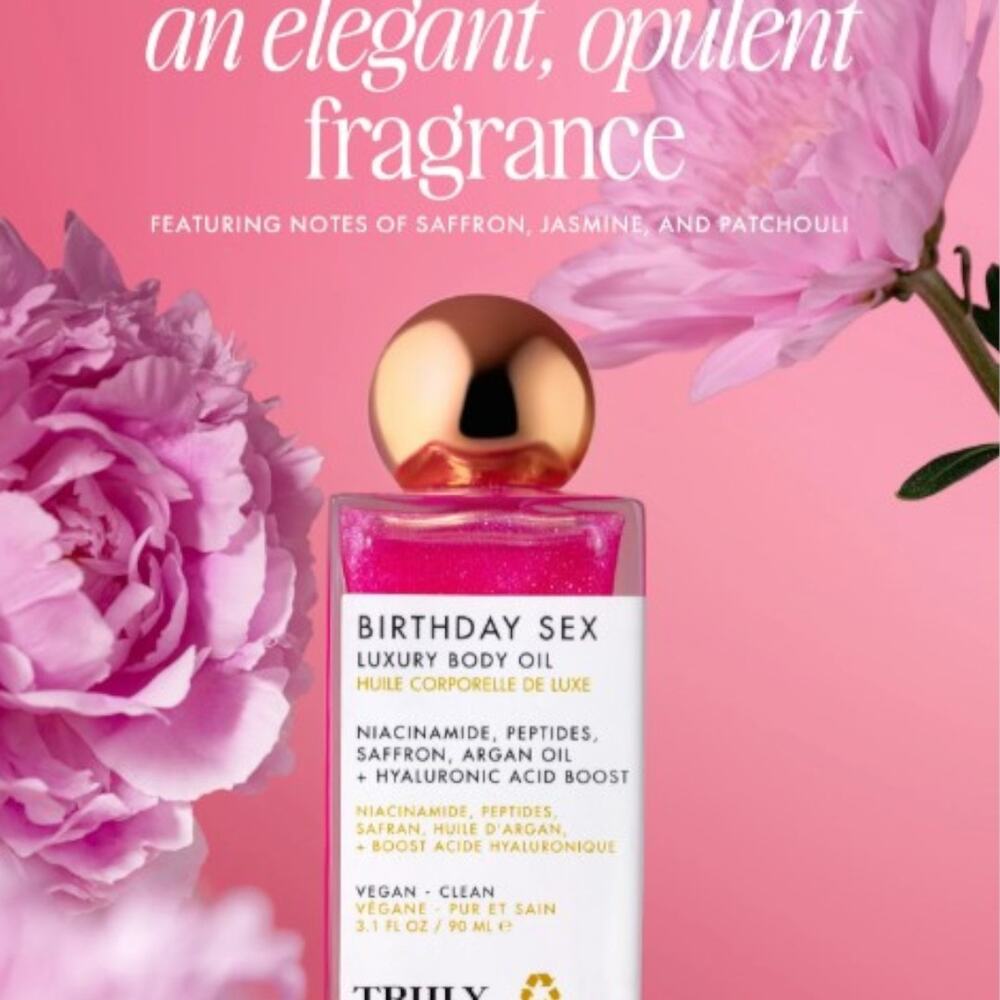 Truly Birthday Sex Luxury Body Oil NEW - Picture 2 of 4